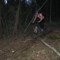 Marcy riding on Forks of the River trails