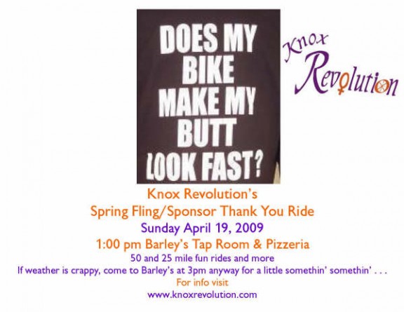 Knox Rev's Spring Fling Road Ride